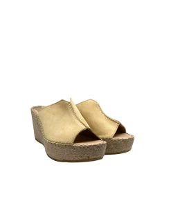 Zueco serraje limon Dominica