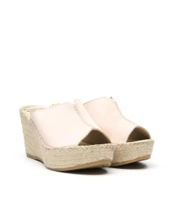 Zueco serraje maquillaje Dominica